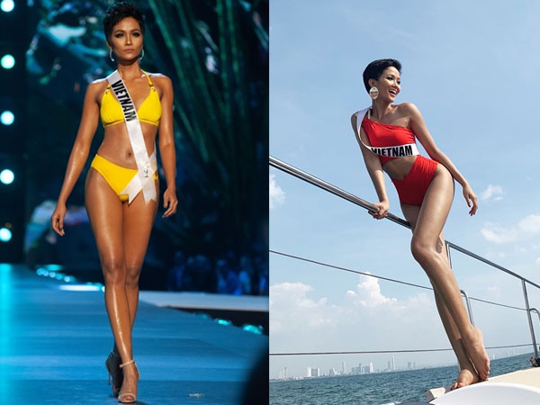 H'Hen Niê vào Top 5 Hoa hậu mặc bikini đẹp nhất 2018