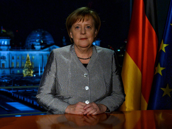 Thông điệp năm mới: Bà Merkel 'trách' Tổng thống Trump