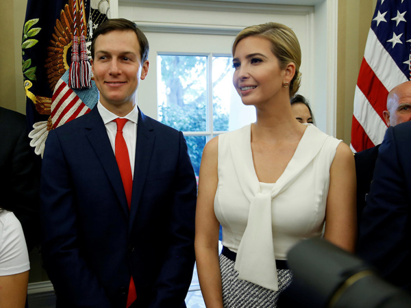 Khối tài sản 1,1 tỷ USD của vợ chồng con gái Donald Trump