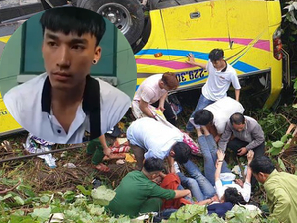 Sinh viên thoát chết kể lại giây phút kinh hoàng khi xe khách lao xuống đèo Hải Vân: 'Mở mắt, em thấy mình vướng trên một cái cây gãy...'