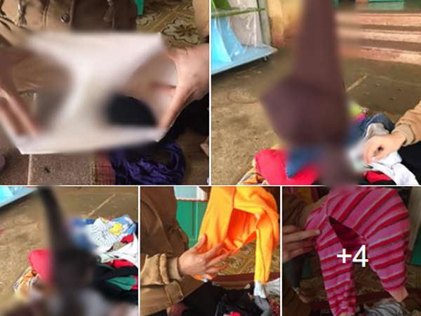 Kêu gọi quyên góp áo ấm cho trẻ em vùng cao, cô giáo trẻ nhận về cả đống đồ lót cũ rách khiến nhiều người không khỏi nhíu mày