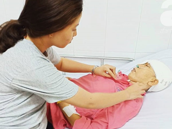 Theo con vào Bình Dương làm mướn, người phụ nữ bị máy kéo sợi bún lóc nát da đầu, cán thủng mắt thương tâm