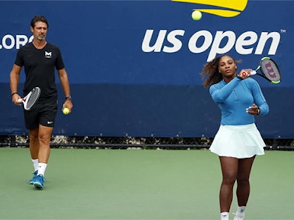 HLV của Serena phản đối cấm chỉ đạo giữa trận tại Grand Slam