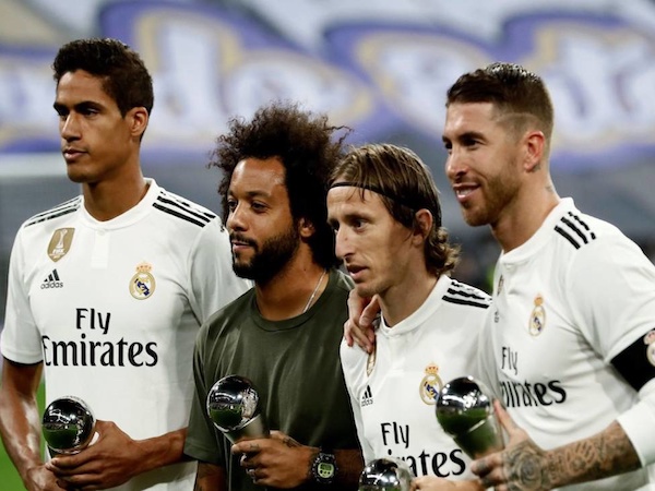 Real áp đảo đội hình tiêu biểu của UEFA năm 2018