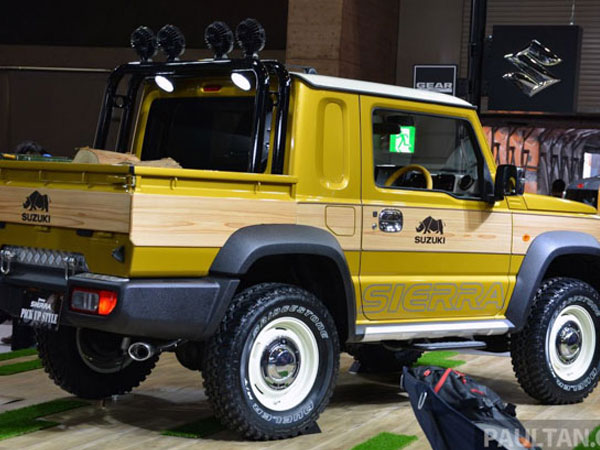Suzuki Jimmy phong cách bán tải chính thức ra mắt