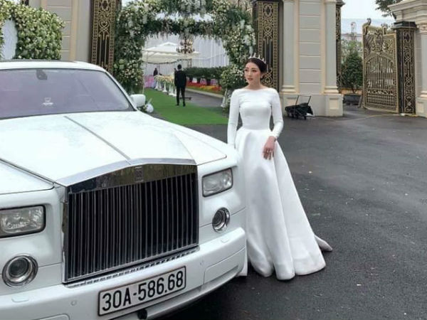 Nhan sắc lộng lẫy, gia thế đáng gờm của cô dâu sống trong lâu đài, đám cưới ngập vàng ở Nam Định