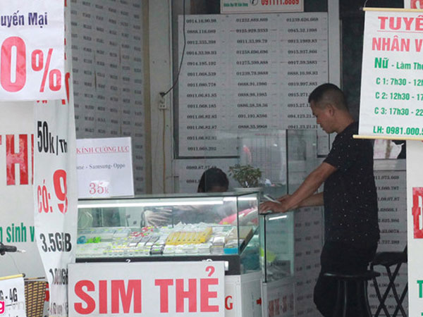 'Lãnh đạo hãng viễn thông phải chịu trách nhiệm cá nhân về SIM rác'