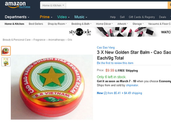 Cao sao vàng lên Amazon có giá 7 USD, phin pha cà phê giá 10 USD, chổi đót gần 20 USD: Bán hàng trên Amazon thực sự dễ đến vậy sao?