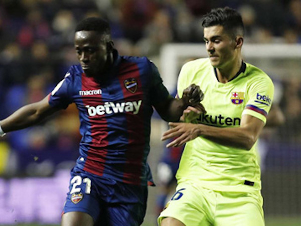 Levante kiện Barca vì dùng cầu thủ không hợp lệ
