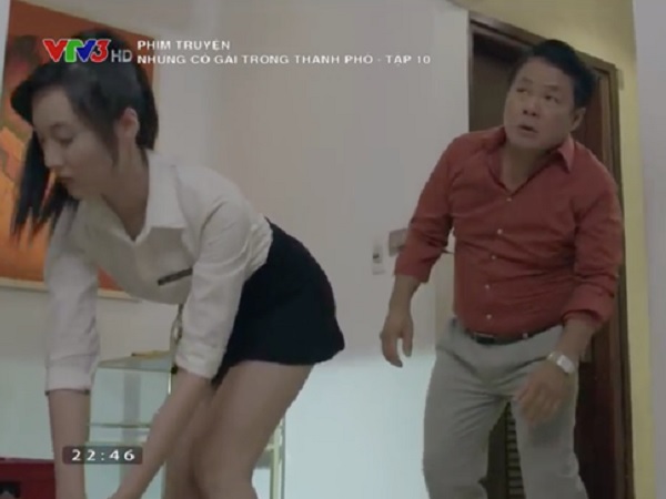 Những cô gái trong thành phố tập 10: Cúc bị sàm sỡ trắng trợn, Lý 'sở khanh' mất việc