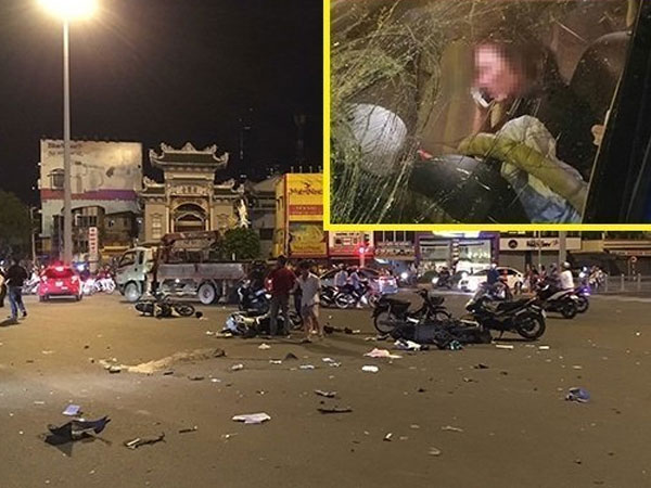 'Vợ cầm vô lăng, tôi ngồi bên giật mình thon thót'