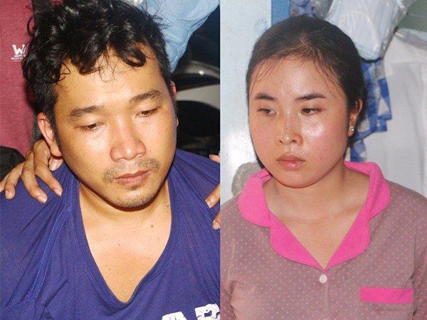 Bắt hai vợ chồng tàng trữ ma túy, phát hiện nhiều vũ khí nguy hiểm