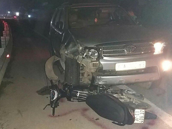 Bị ô tô Fortuner tông kéo lê khoảng 50 m, Phó trạm y tế tử vong