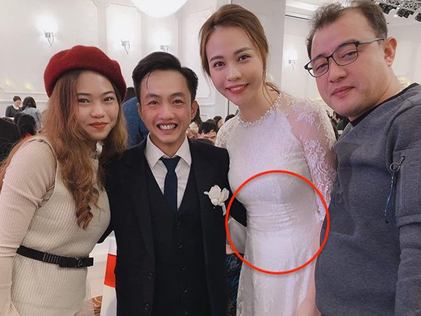 Đàm Thu Trang lộ vòng 2 nhô cao trong lễ ăn hỏi bí mật đến phút chót với Cường Đô La