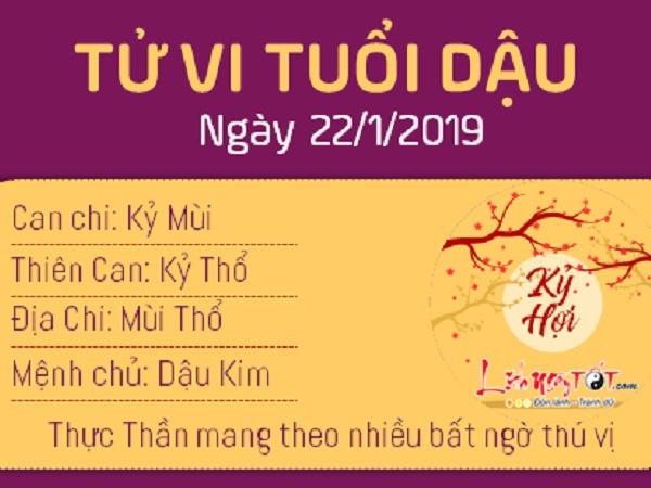 Tử vi thứ 3 ngày 22/1/2019 của 12 con giáp: Dậu mọi sự thuận lợi, Mùi cẩn thận gặp tiểu nhân