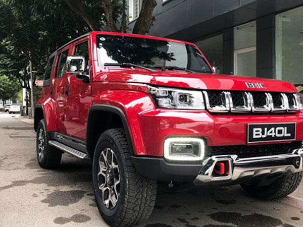 BAIC BJ40L - xe Trung Quốc nhái Mercedes và Jeep về Việt Nam