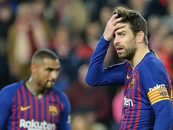 Boateng ra mắt thất bại, Barca nguy cơ bị truất ngôi ở cúp Nhà Vua