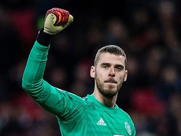De Gea bất ngờ vắng mặt trong đội hình của M.U đấu Arsenal