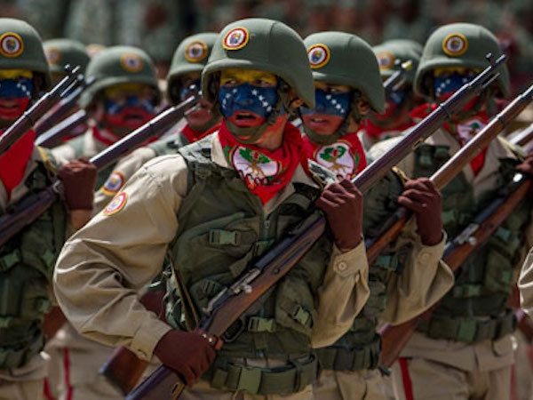 Vai trò định đoạt của đội quân thề bảo vệ Maduro tới cùng
