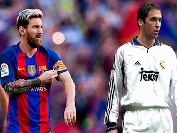 Messi qua mặt Raul tại La Liga