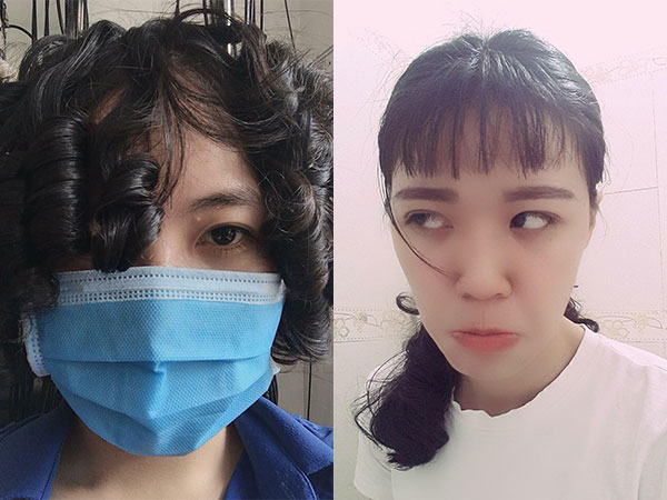 Tin tưởng thợ làm tóc, các chàng trai cô gái có ngay quả đầu không thể ấn tượng hơn để đón Tết