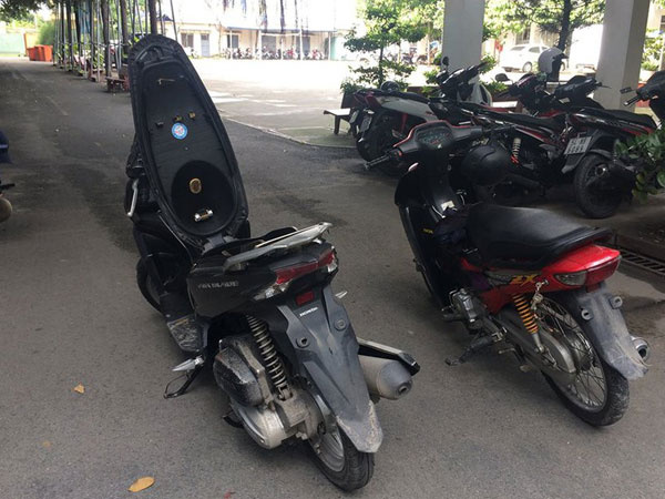 Cướp xe ôm táo tợn ở Long An