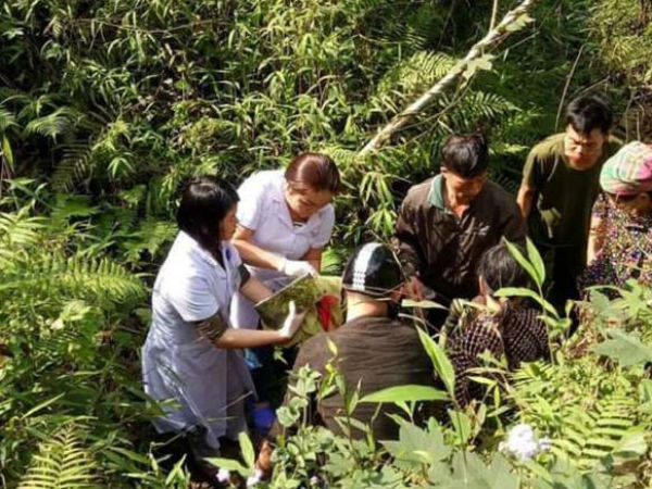 Bác sỹ kể giây phút đỡ đẻ cho sản phụ dưới vách núi sâu 10 mét