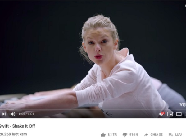 Cuối cùng, ngôi vị 'nữ hoàng Youtube' của Taylor Swift đã chính thức đổi chủ rồi đây!