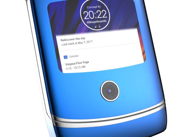 Bản dựng tuyệt đẹp về chiếc Motorola RAZR màn hình gập