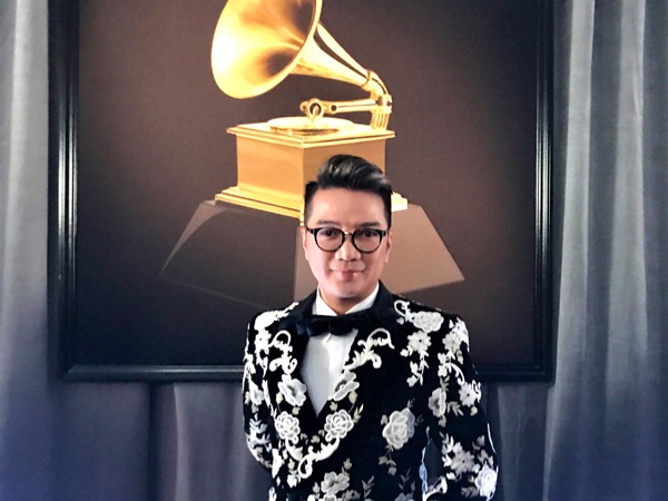 Mr Đàm lần đầu dự lễ trao giải Grammy ở Mỹ
