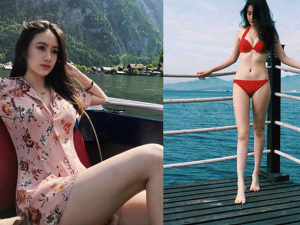 Nhan sắc gợi cảm của đệ nhất hot girl Lào vừa về Việt Nam ăn Tết, đăng ảnh check-in 'gây sốt'