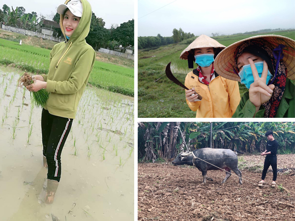 Dân mạng khoe ảnh đi làm đồng ngày Tết: Con nhà nông thì sao, giúp được bố mẹ là hạnh phúc rồi!