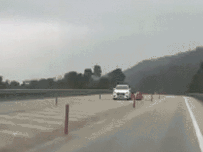 Thêm 1 gia đình dừng ô tô, trải thảm ăn uống giữa đường cao tốc khiến dư luận bức xúc