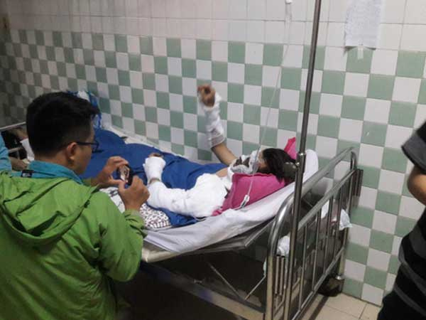 Vụ tạt a xít ở Quảng Ngãi: Các đối tượng ra tay chưa đầy 20 giây
