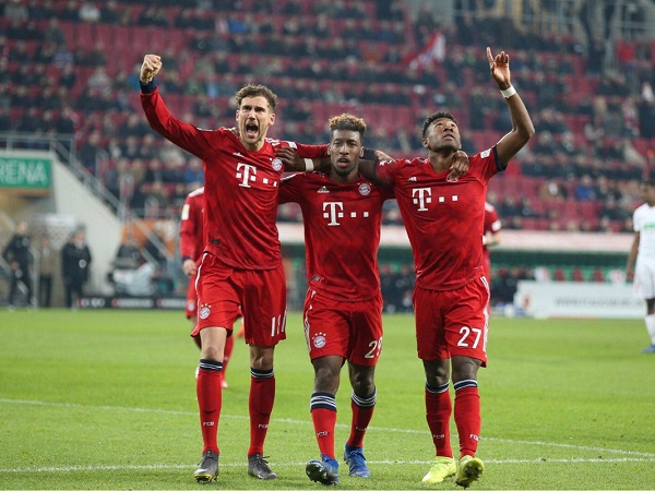 Clip: Kingsley Coman lập cú đúp, Bayern Munich rút ngắn khoảng cách với Dortmund xuống 2đ