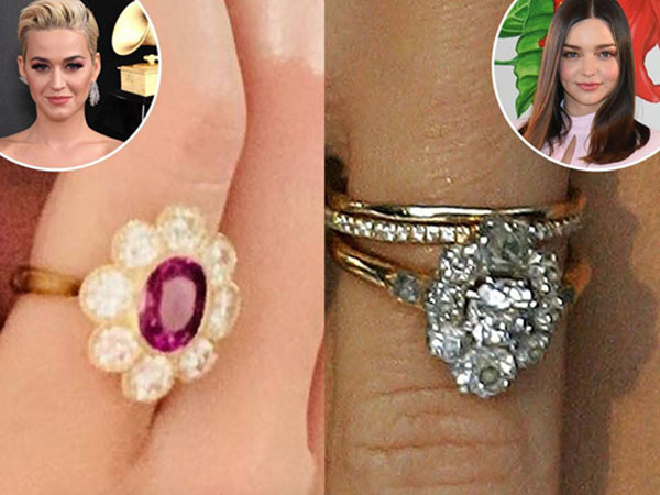 Orlando Bloom đính hôn Katy Perry bằng nhẫn giống Miranda Kerr
