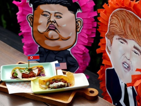 Chiêu kiếm tiền từ hội nghị Trump - Kim của doanh nghiệp Singapore