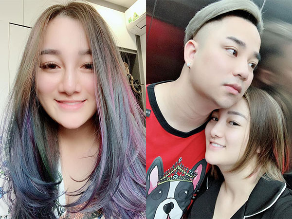 Nhuộm tóc về quê bị nhận xét chơi bời, vợ Hữu Công đáp trả: 'Chơi bời thì đúng là không ai chơi lại em đâu'