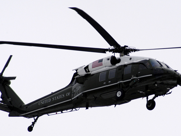 Marine One - siêu trực thăng chống tên lửa của TT Trump tới VN