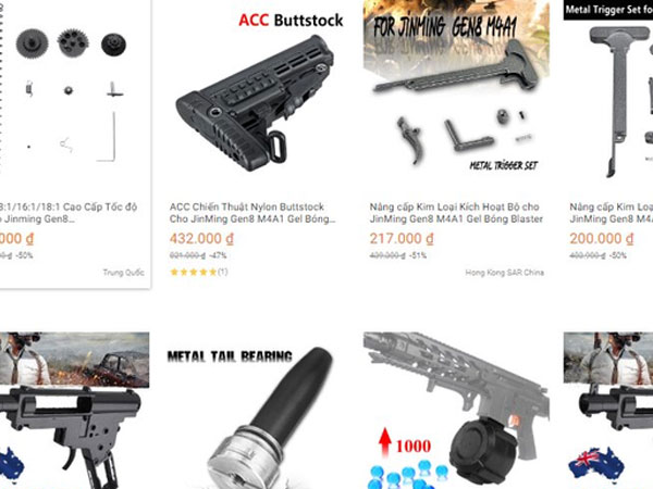 Vụ rao bán thiết bị lắp ráp súng trên Lazada: Tổng cục trưởng Tổng cục QLTT nói gì?