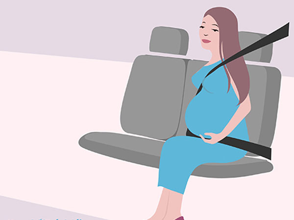 Bí quyết lái xe an toàn cho bà bầu