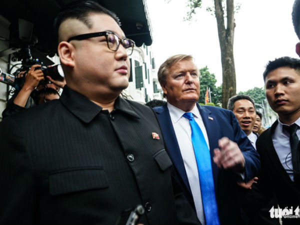 Thu nhập khủng của cặp đôi giả ông Un và ông Trump