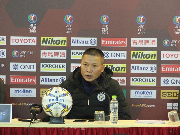 AFC Cup 2019: HLV Chu Đình Nghiêm hi vọng đối thủ đến từ Campuchia sẽ dám chơi đôi công