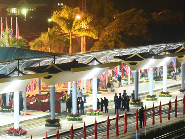 Ga Đồng Đăng trước giờ 'G' đón ông Kim Jong Un