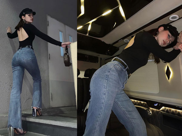 Ngoài việc hack chiều cao, Chi Pu mặc jeans ống loe còn vì lí do này