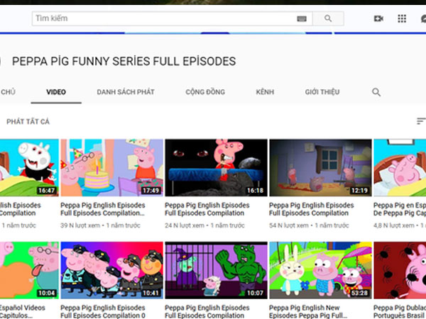 Phụ huynh bức xúc vì phim hoạt hình nổi tiếng dành cho trẻ em Peppa Pig bị 'biến tướng' trên Youtube, chứa nội dung độc hại phản cảm