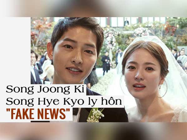 Đại diện Song Joong Ki - Song Hye Kyo trả lời độc quyền báo Trung trước tin ly hôn vì ngoại tình: 'Tin đồn rất hoang đường'