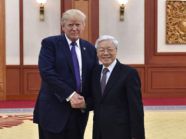 Hôm nay 27-2, Tổng thống Donald Trump gặp lãnh đạo Việt Nam
