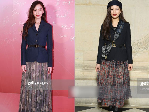Lại duyên nợ tại show Dior: Angela Baby đen toàn tập, Suzy đụng hàng 'đồ cũ' của đàn chị
