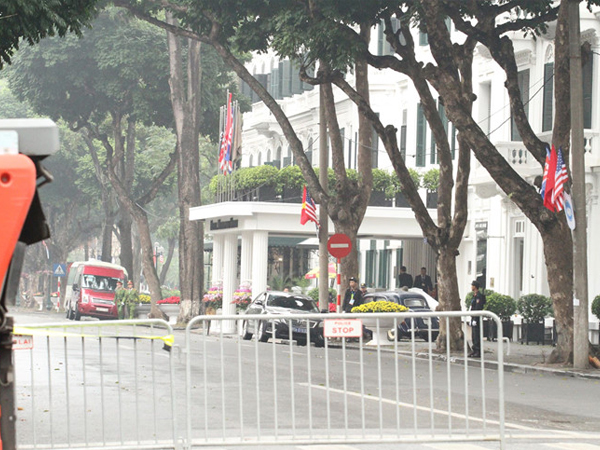Zoom khách sạn Sofitel Metropole trước giờ 'G' Thượng đỉnh Mỹ-Triều